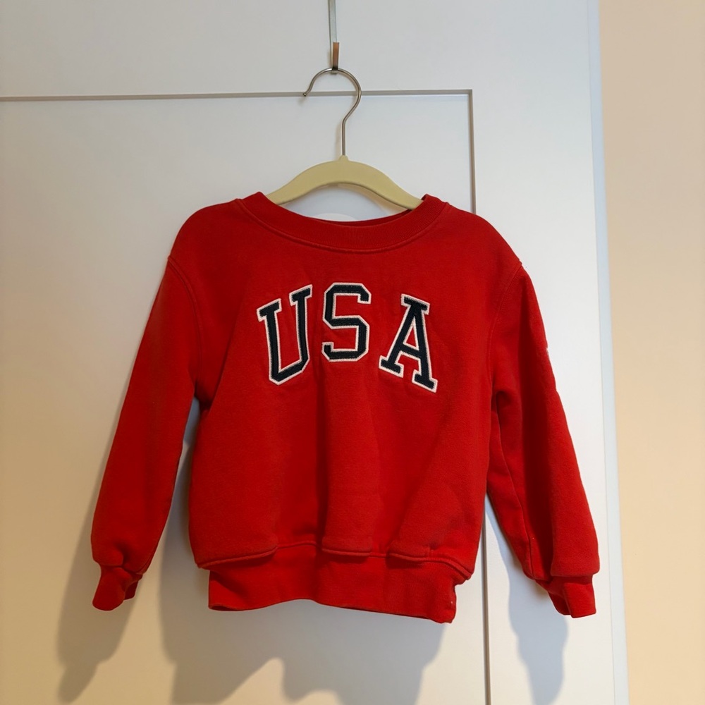 Toddler Red Olympics Team USA Gap Kids Sweatshirt
